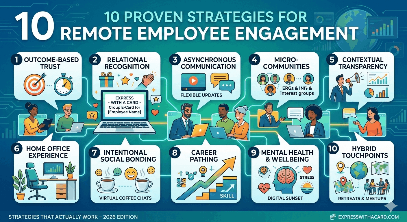 How to Improve Remote Employee Engagement: 10 Strategies That Actually Work
