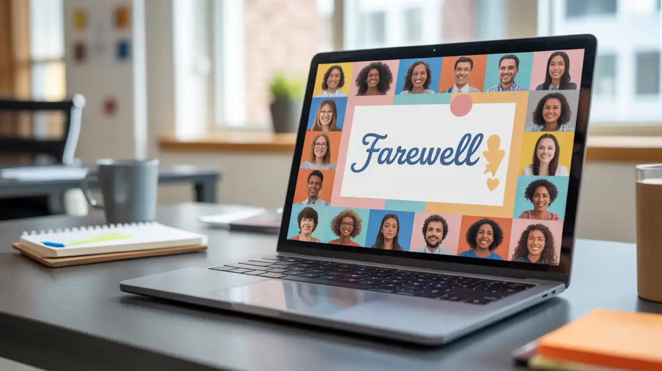 How To Organise a Meaningful Online Farewell Card for a Remote Colleague