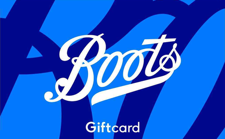 Boots gift card